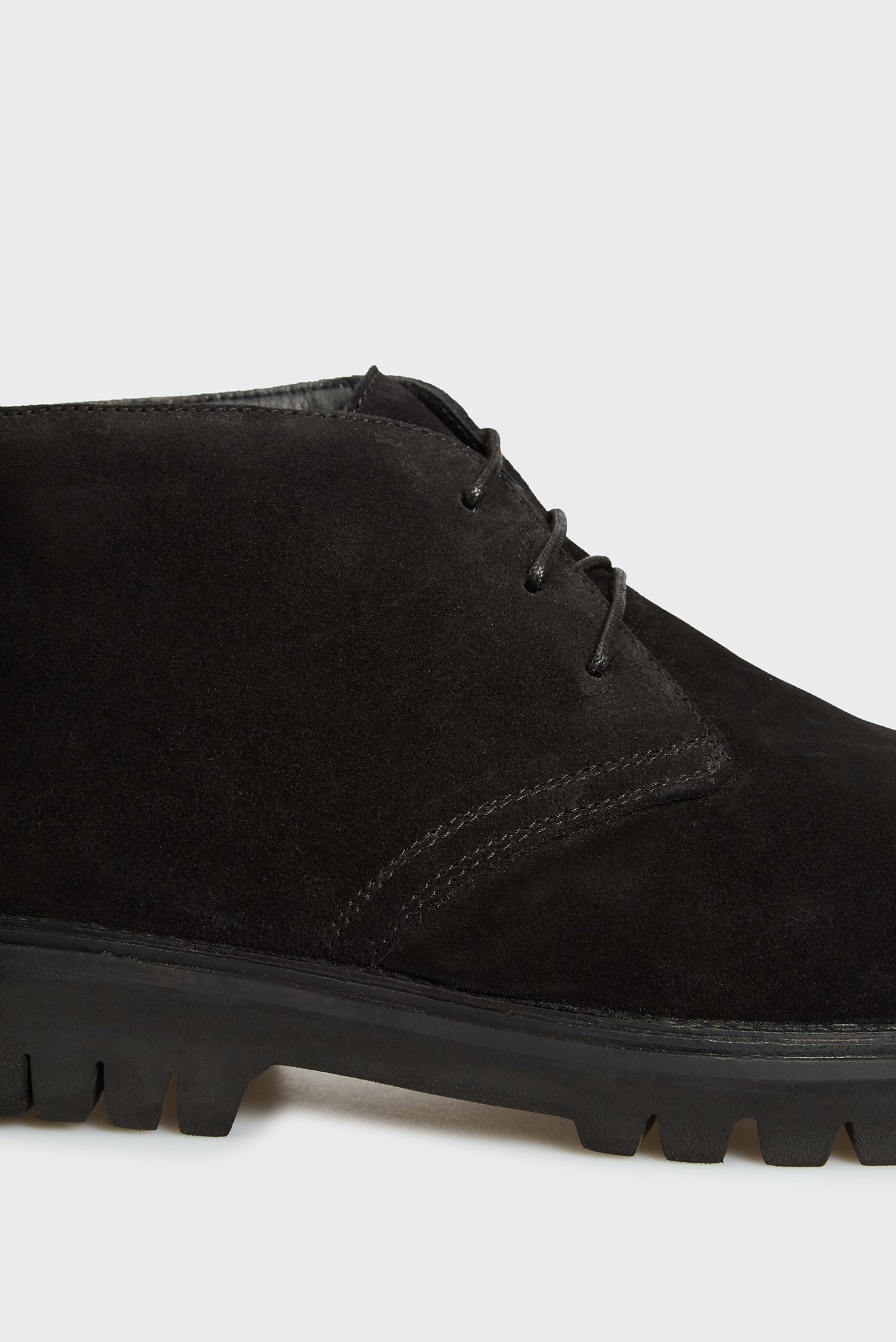 Мужские черные замшевые дезерты Liam 4