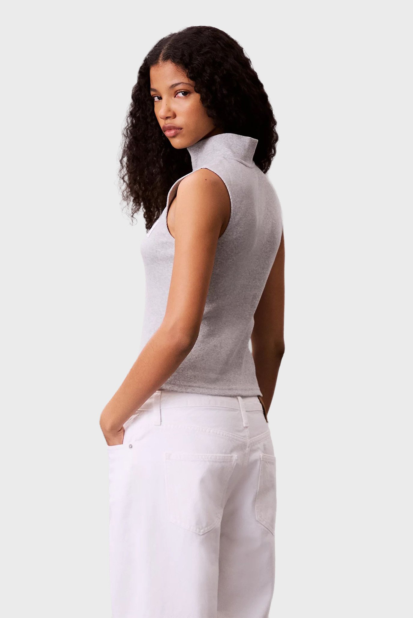 Топ A- WOVEN LABEL SL QZ TOP 3