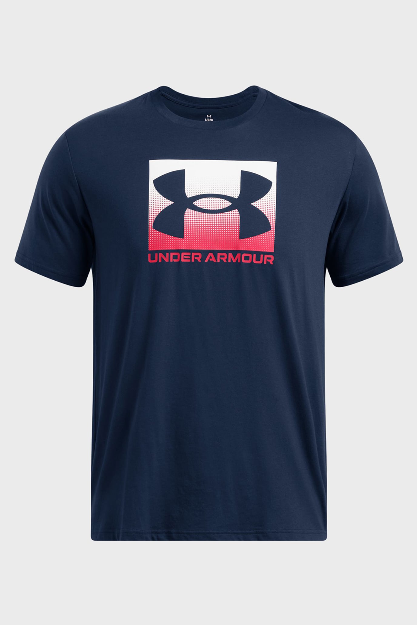 Мужская темно-синяя футболка UA M BOXED SPORTS UPDATED SS 3
