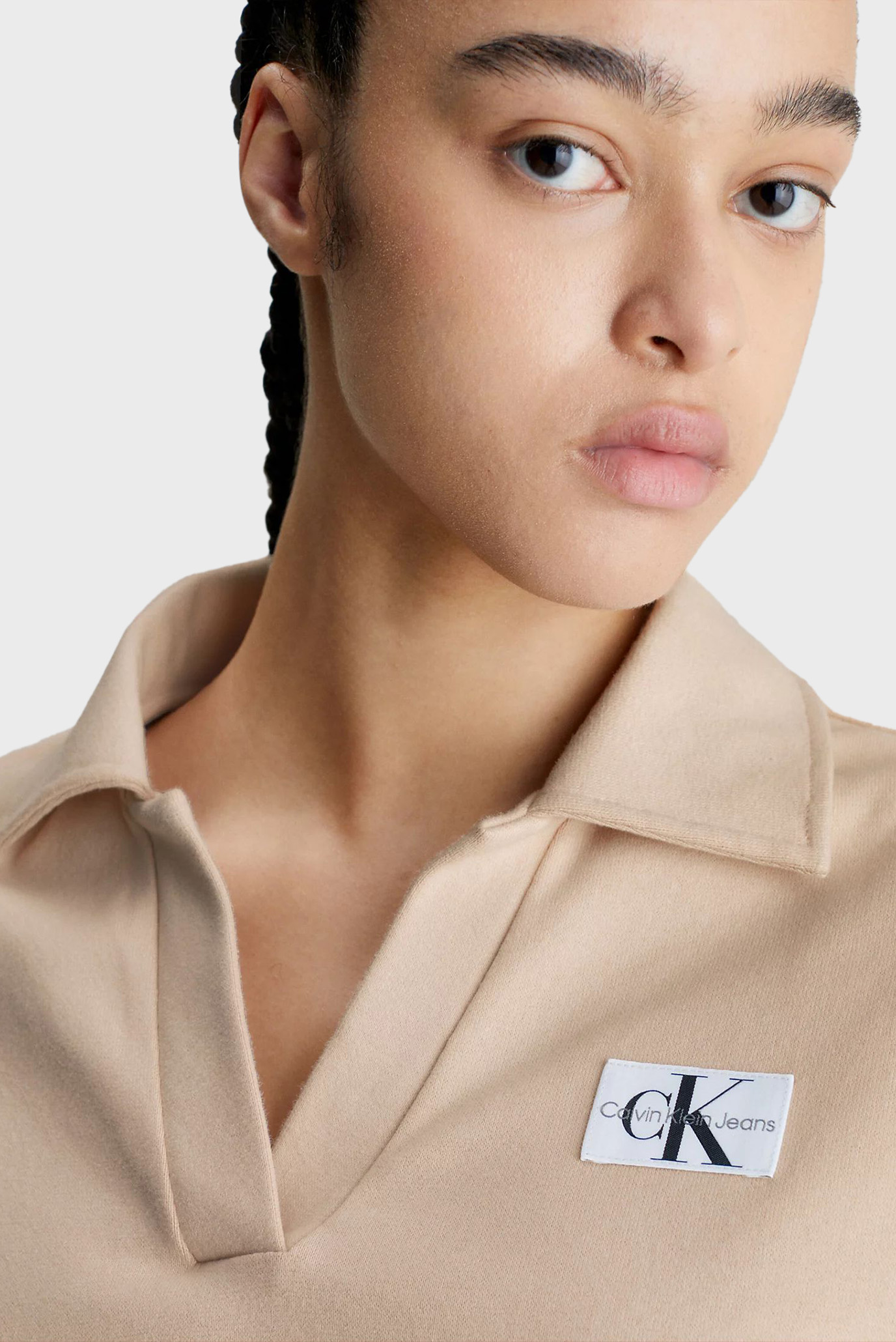 Свитшот LABEL POLO COLLAR SWEATSHIRT 5