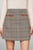 Юбка/TWEED WOOL MIX CHECK MINI SKIRT