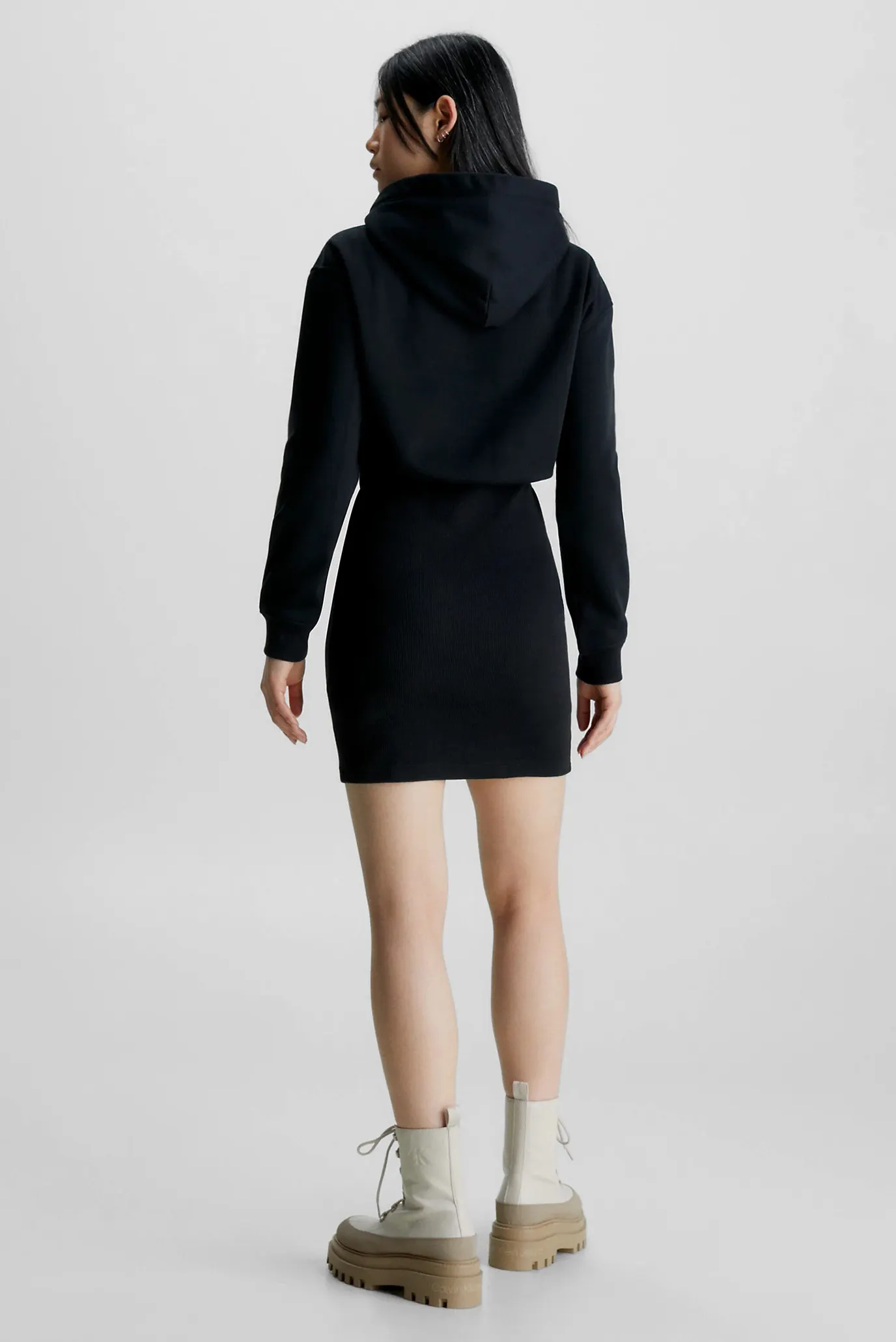 Платье LOGO ELASTIC HOODIE DRESS 2