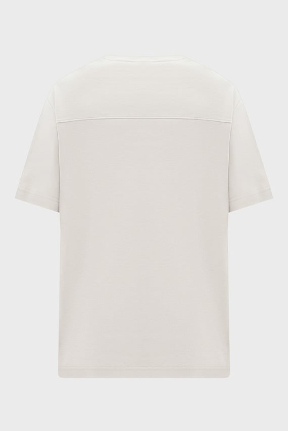 Мужская серая футболка SHADOW EMBOSSED LOGO T-SHIRT