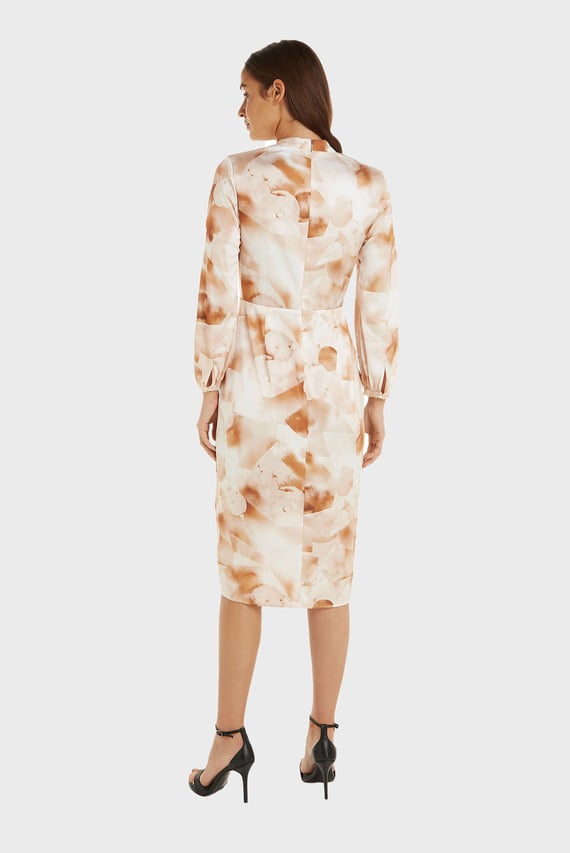 Платье WATERCOLOR SATIN SHINE DRESS