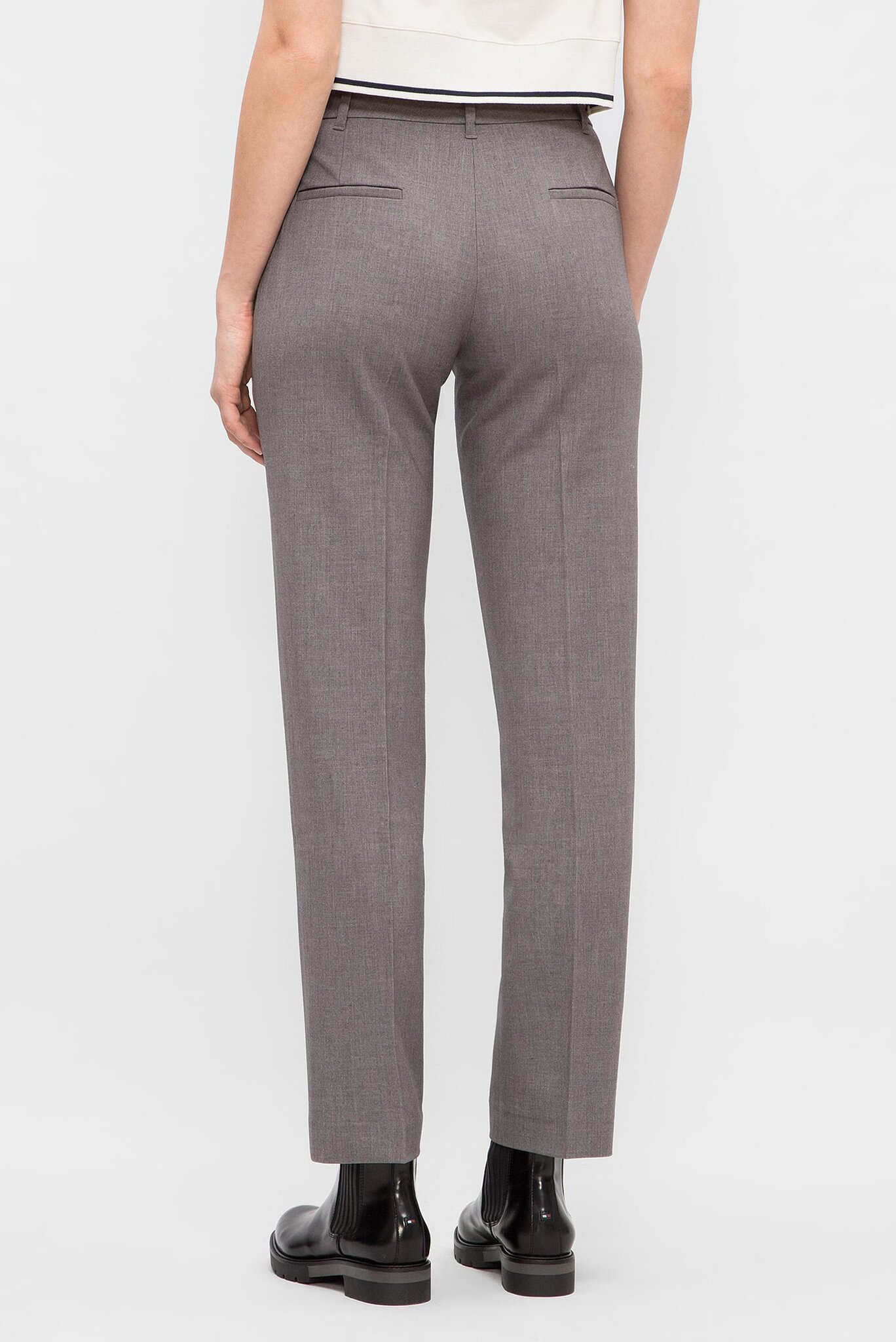 Женские серые чиносы LEONI STRAIGHT PANT 3