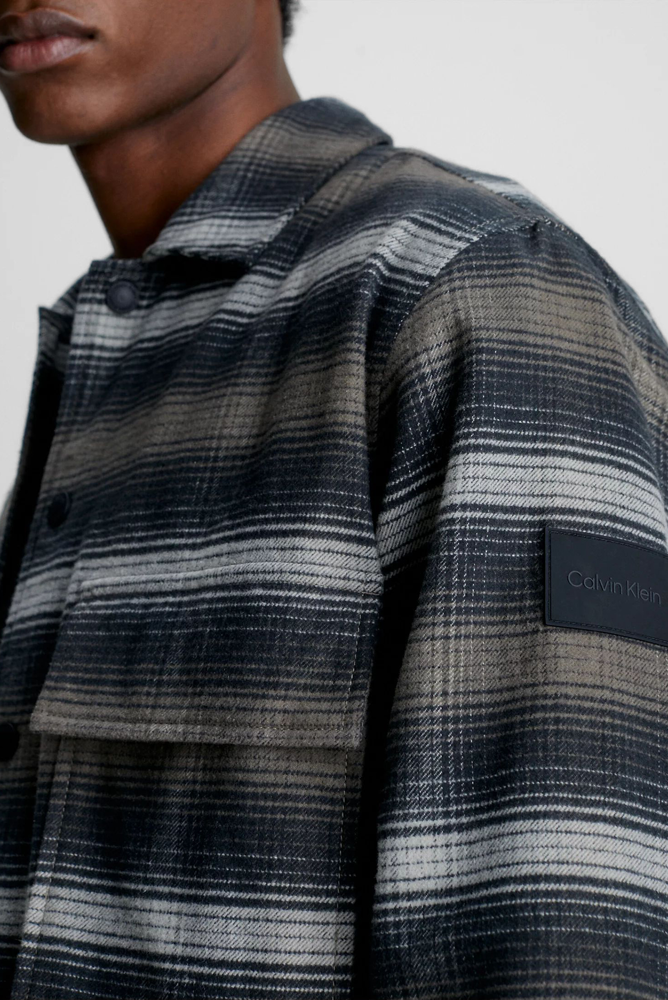 Рубашка FLANNEL OVERCHECK OVERSHIRT 4