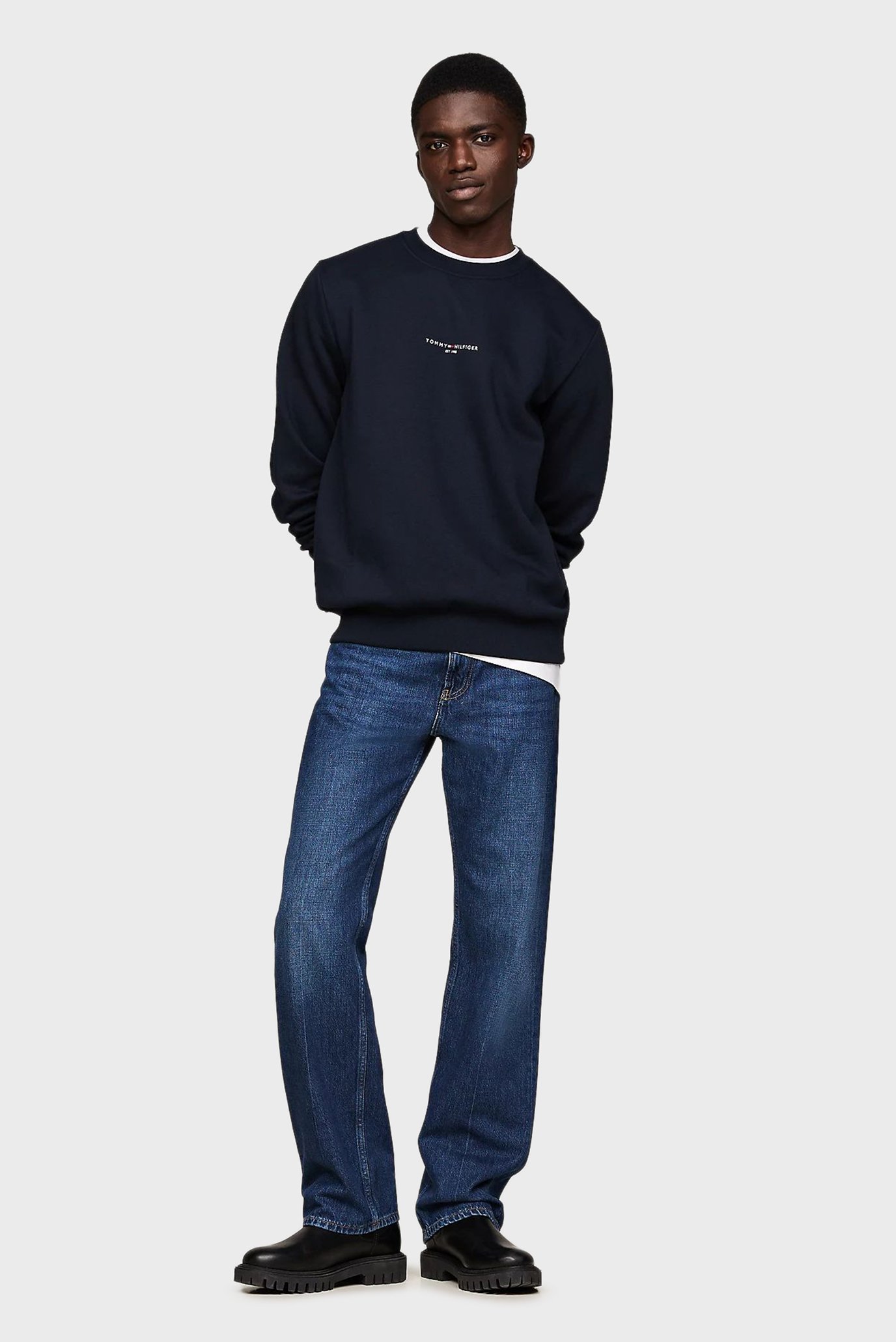 Свитшот TOMMY LOGO TIPPED CREWNECK 2