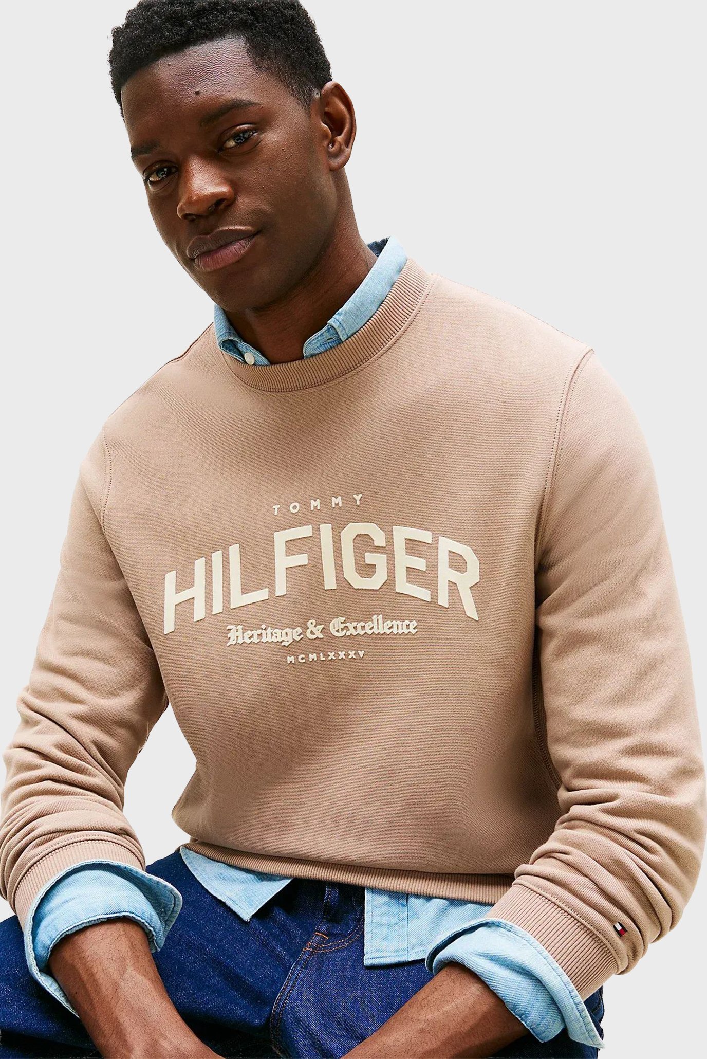 Свитшот HILFIGER ARCH CREW NECK 4