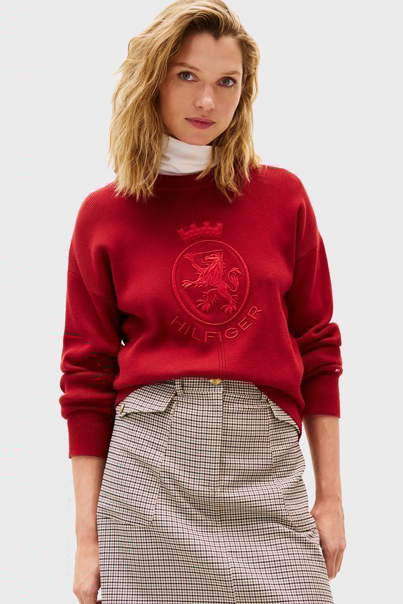Свитер CO VARSITY GRAPHIC MOCK-NK SWT 1