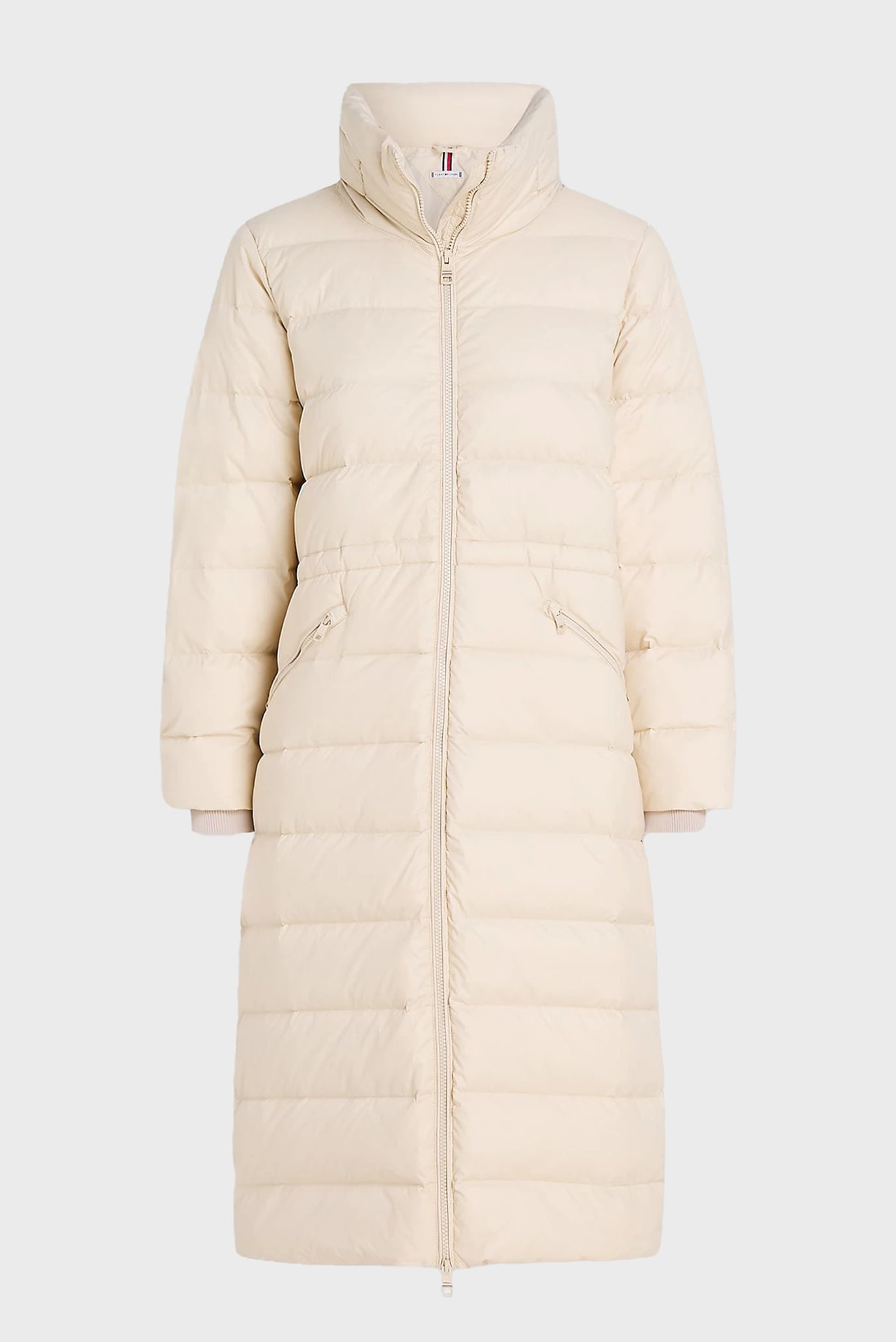 Женский бежевый пуховик MW DOWN  FUNNEL NK MAXI COAT 5