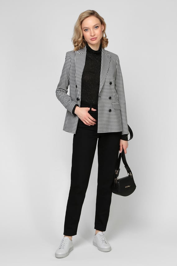 Женские черные джинсы RELAXED