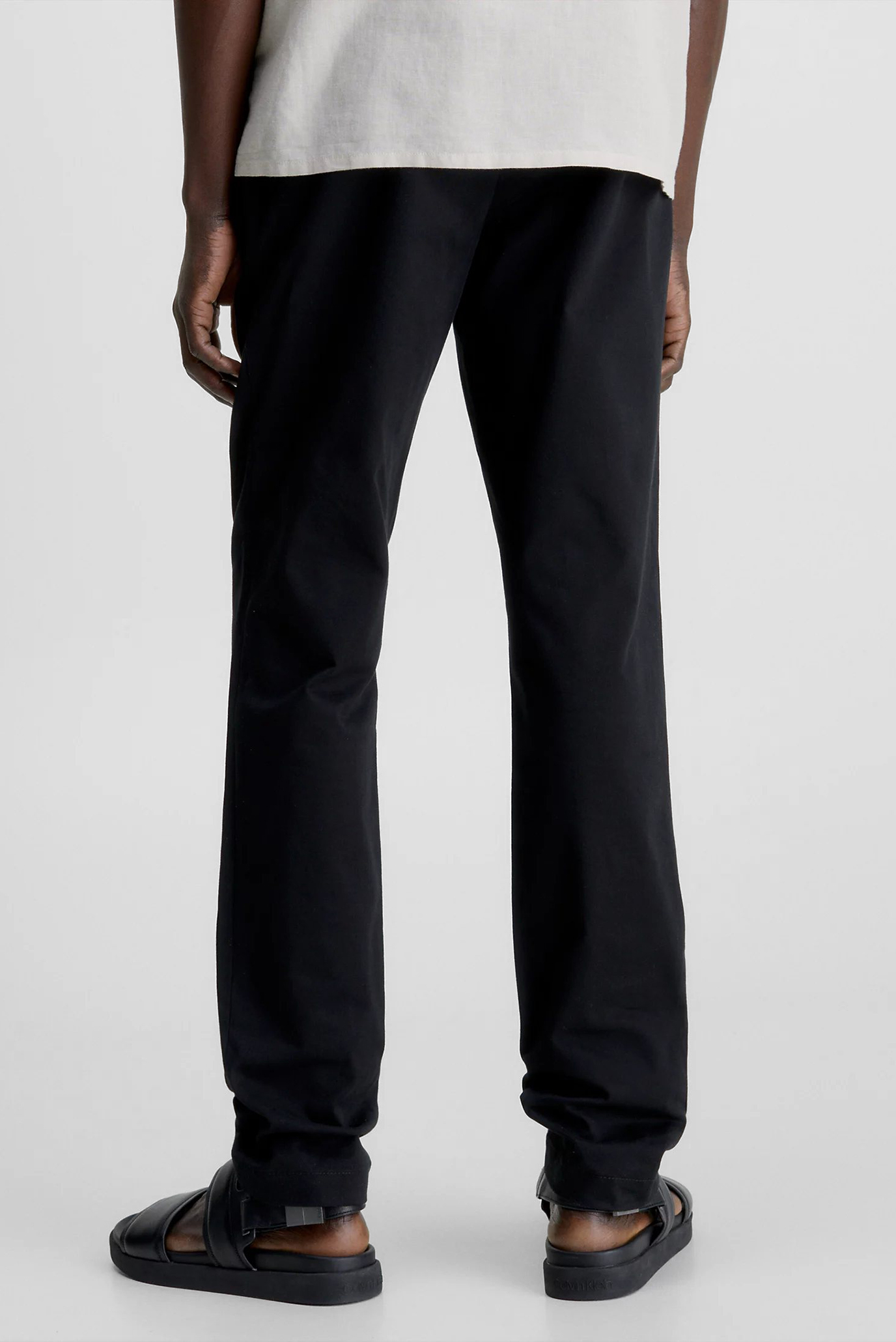 Мужские черные чиносы MODERN TWILL SLIM CHINO 2