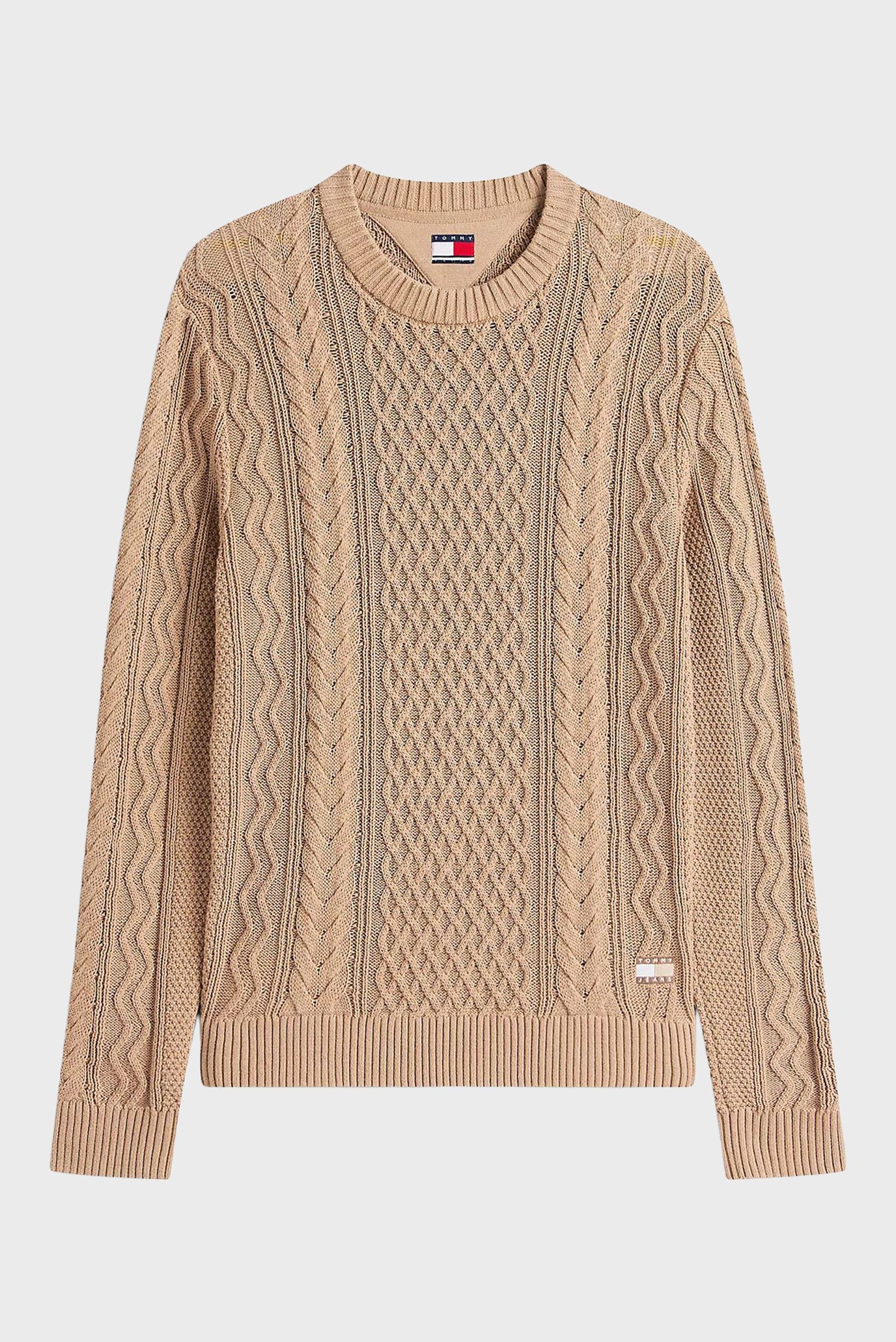 Свитер TJM SLM BADGE CABLE KNIT SWEATER 5