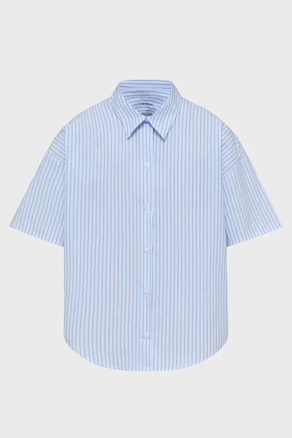 Ночная рубашка RELAXED POPLIN SS SHIRT Calvin Klein