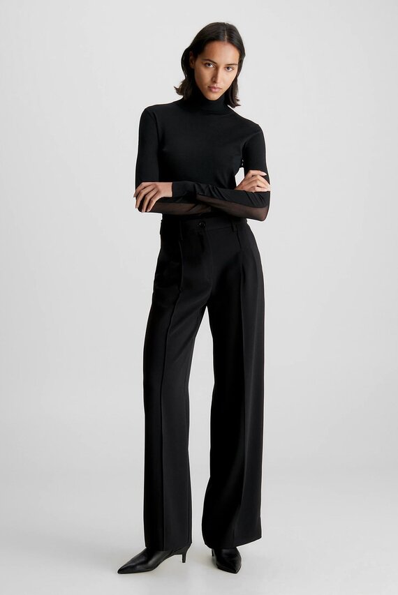 Штаны STRUCTURE TWILL WIDE LEG PANT