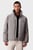 Куртка зимняя LS MELANGE RIB NECK WOOL PUFFER