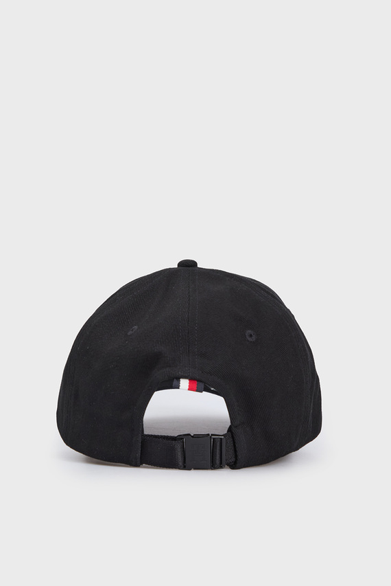 Мужская черная кепка TH IMD COTTON 6 PANEL CAP