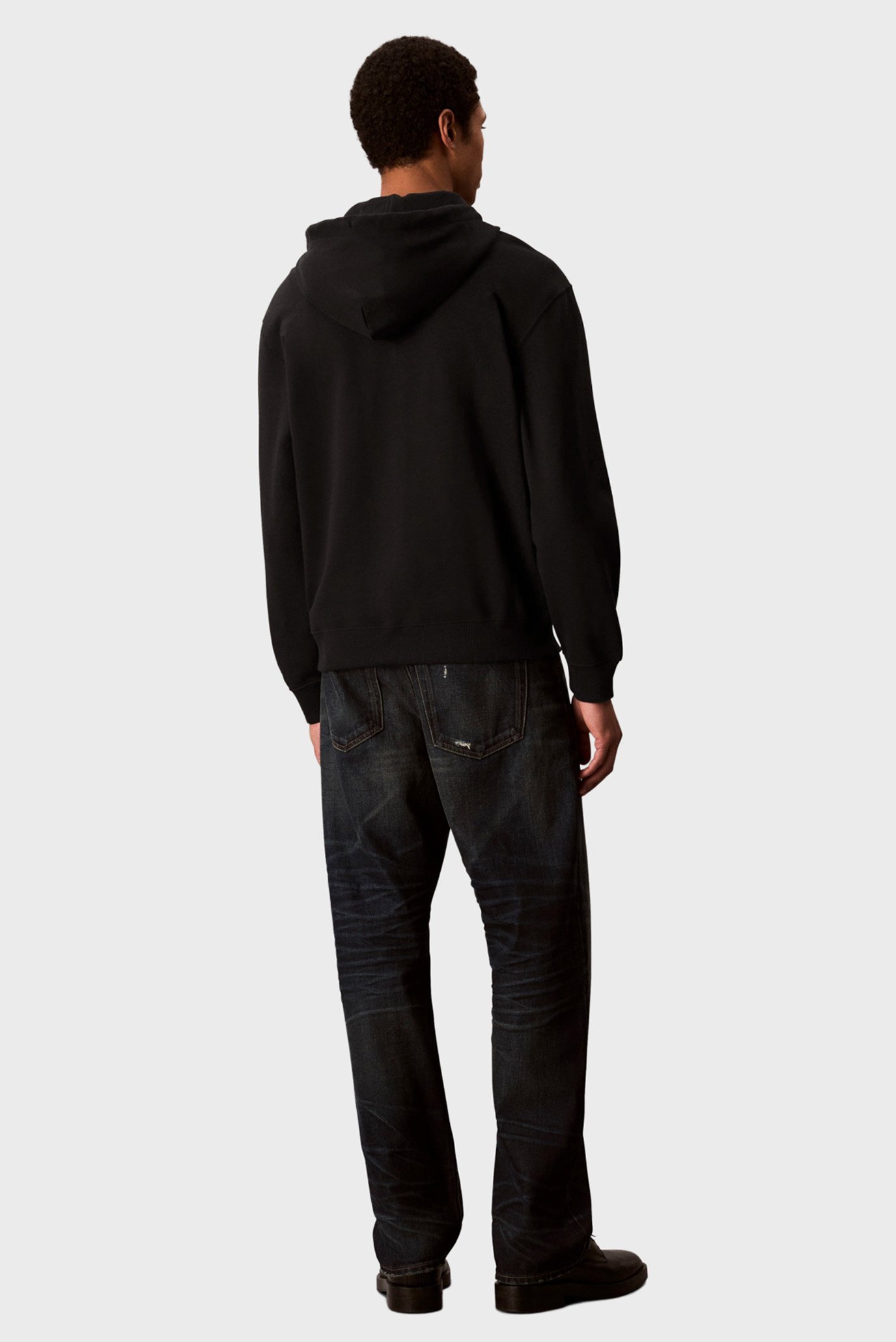 Реглан LS EU 350TERRY MONOGRAM FZ HOODICalvin Klein Jeans Реглан LS EU 350TERRY MONOGRAM FZ HOODI 4