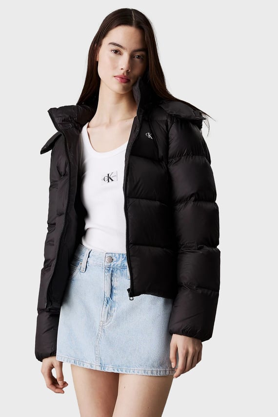 Женский черный пуховик MW DOWN SHORT PUFFER