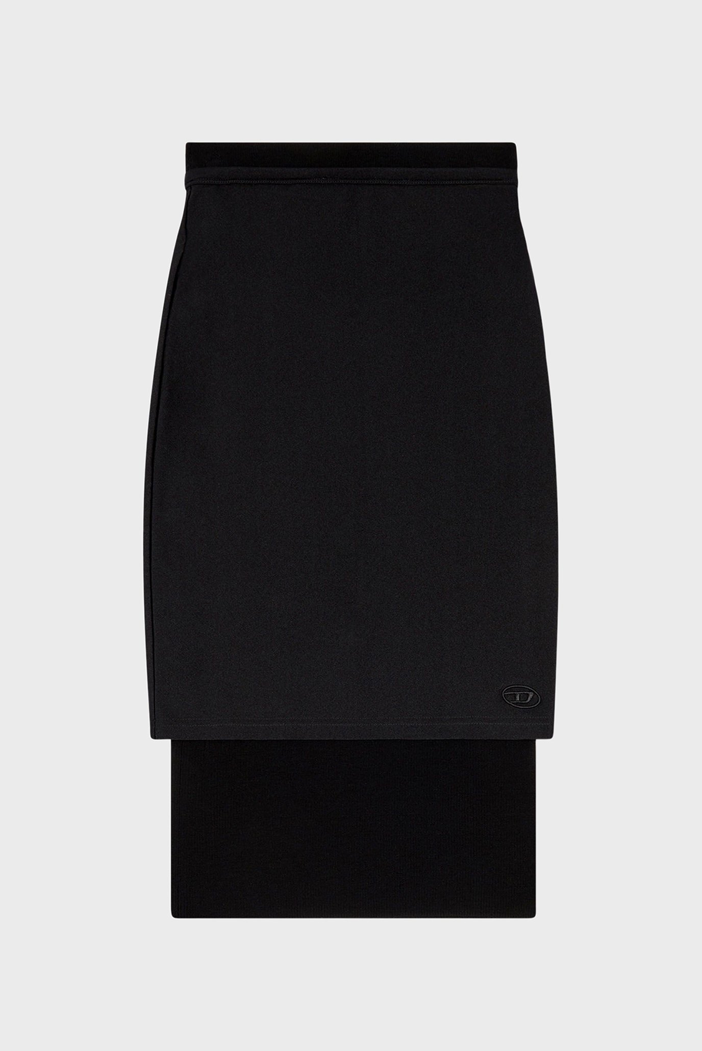 Женская черная шерстяная юбка M-ROSSY GONNA 4