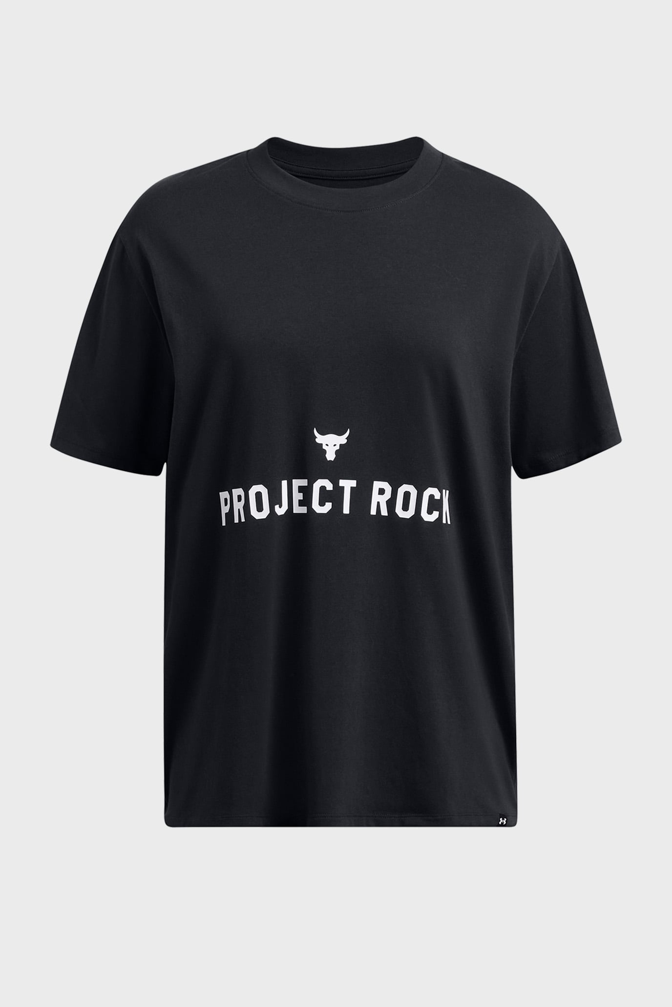 Женская черная футболка UA Pjt Rck W Campus T Q3 3
