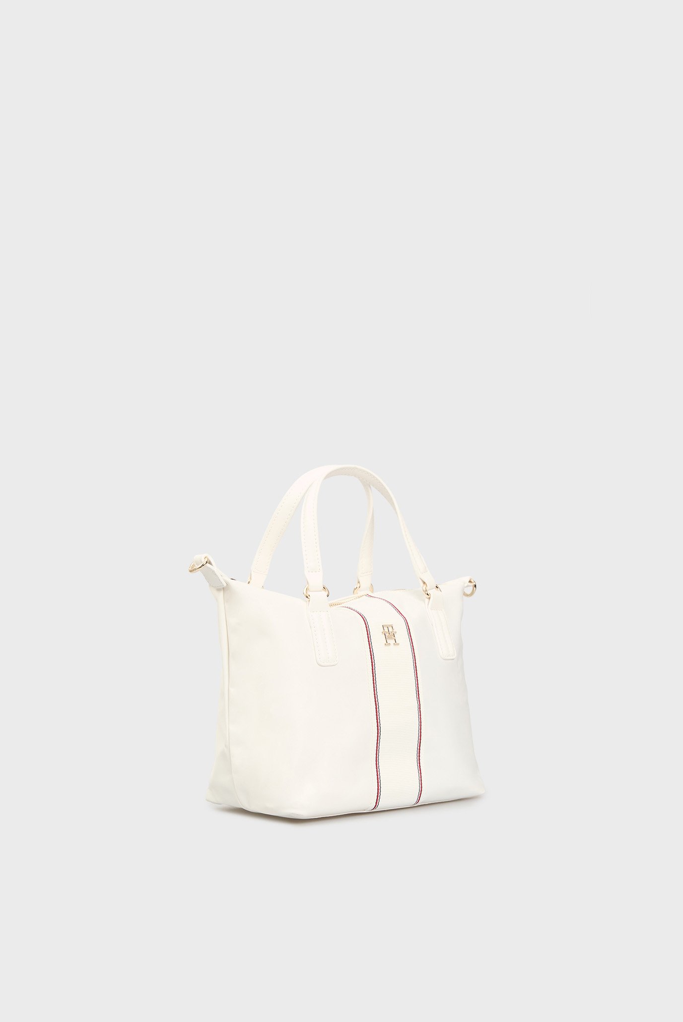 Женская белая сумка POPPY SMALL TOTE CORP 3