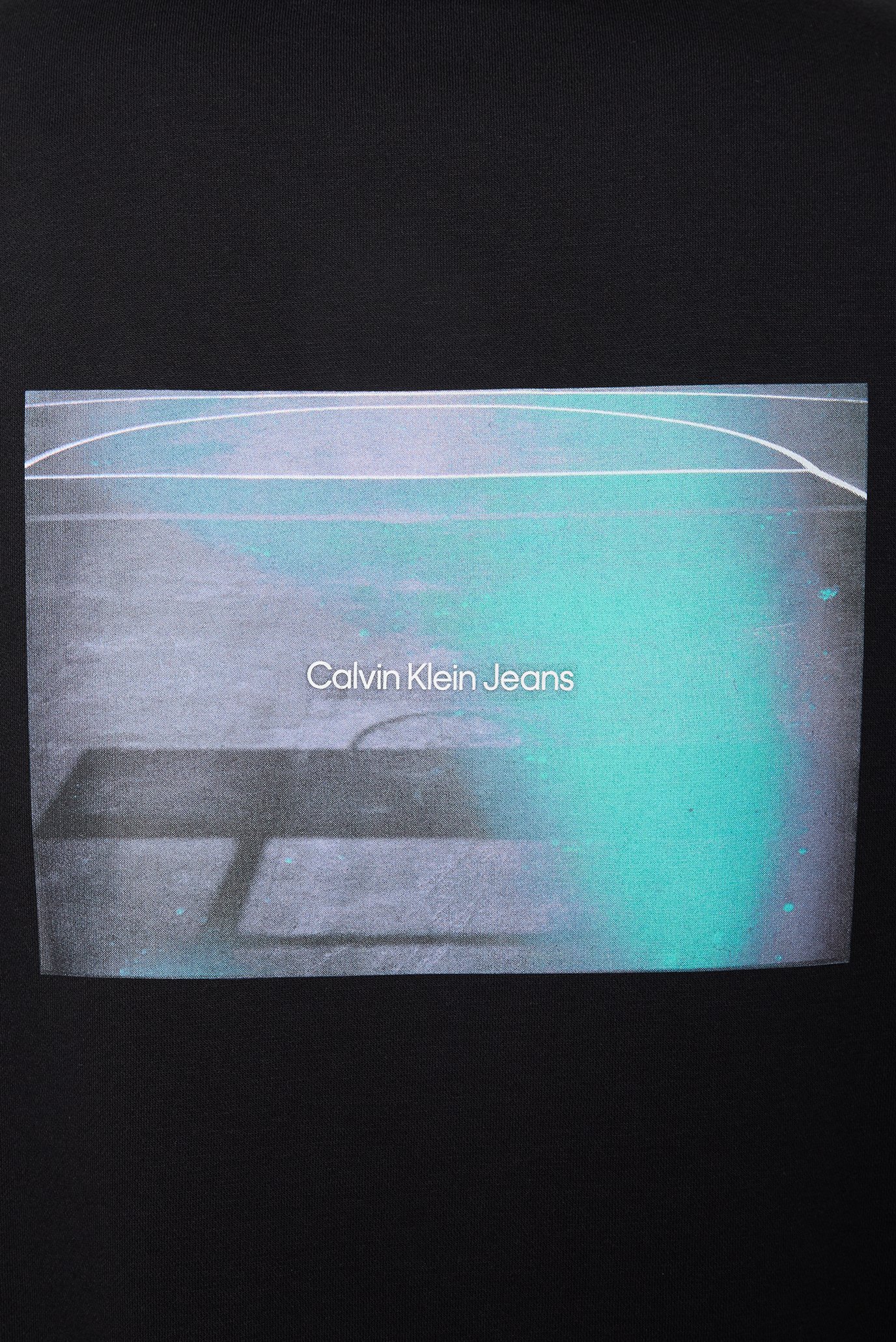 Мужское черное худи BASKETBALL COURT GRAPHIC HOODIE 3