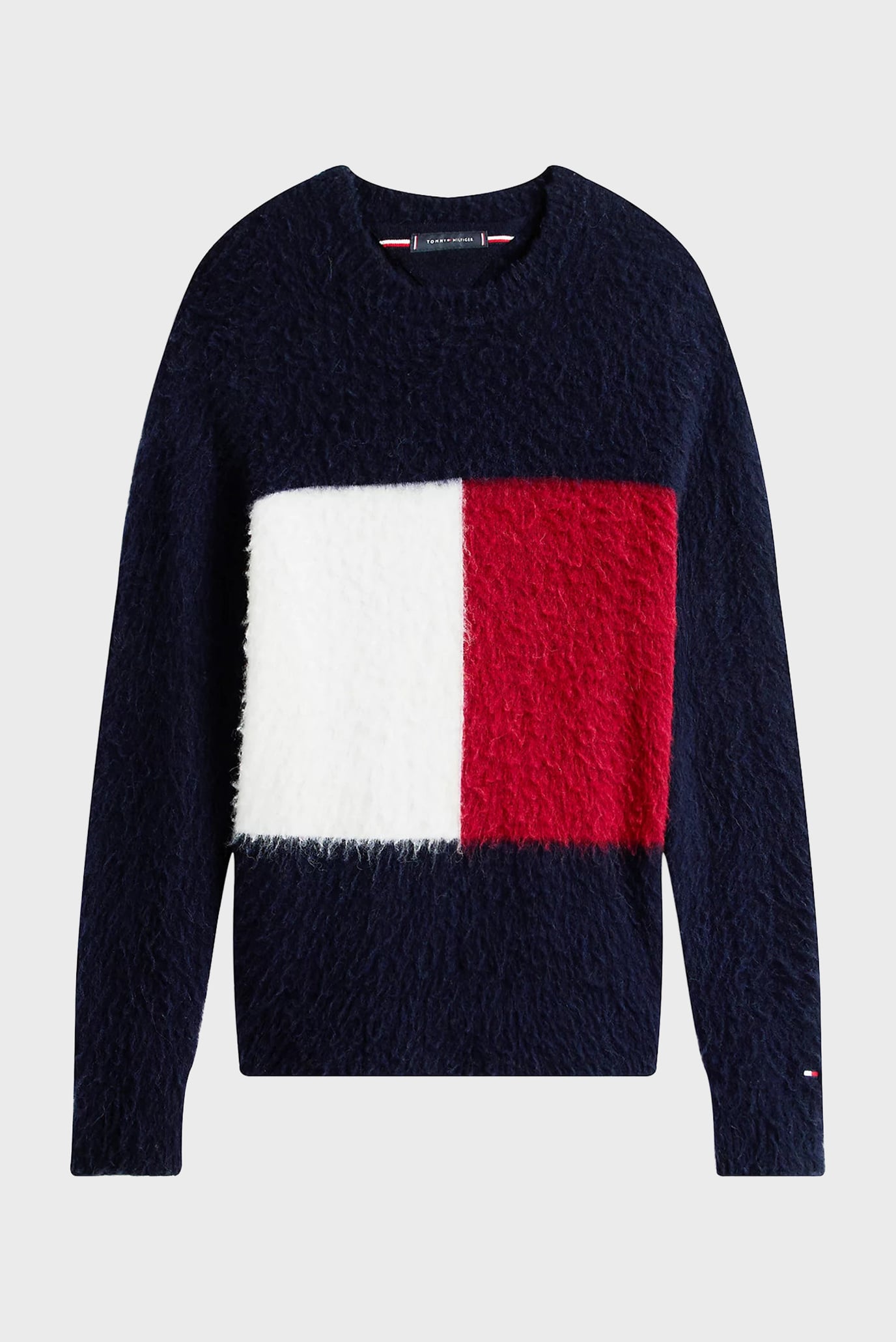 Свитер ALPACA BLEND BIG FLAG CREW NECK 5