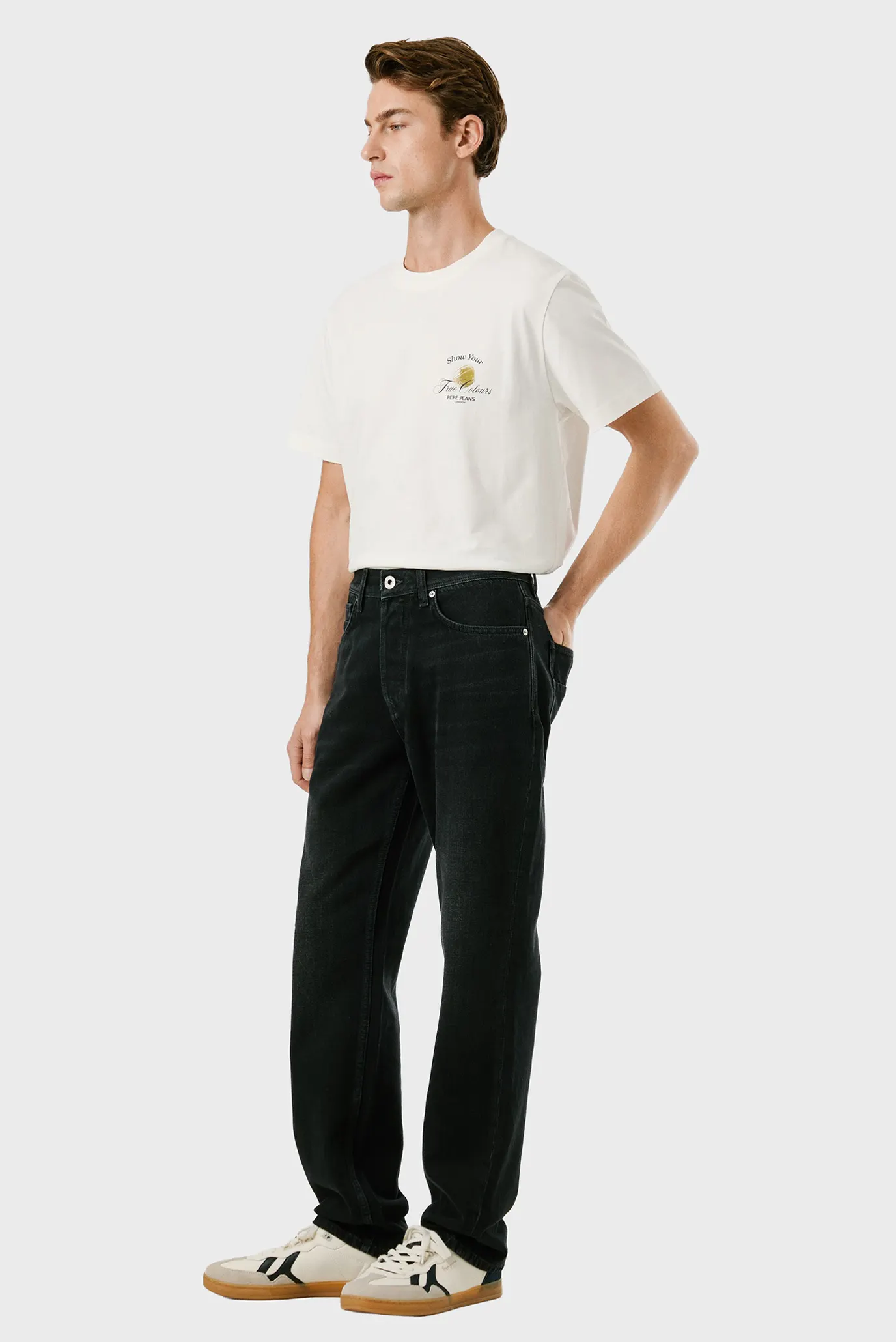 Джинсы RELAXED JEANS BRIGHTON FS WASHED BLK 2