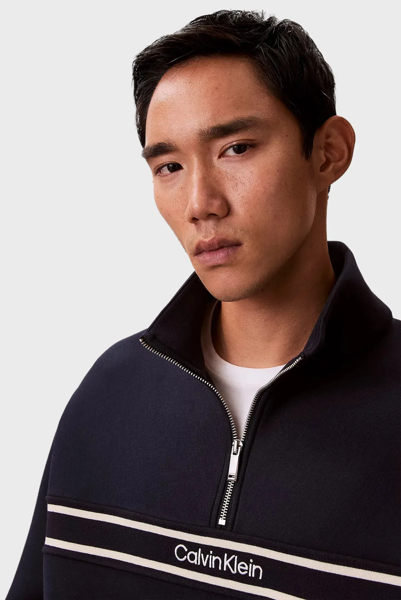 Реглан LS COTTON SPACER STRIPE RIB QTR 4