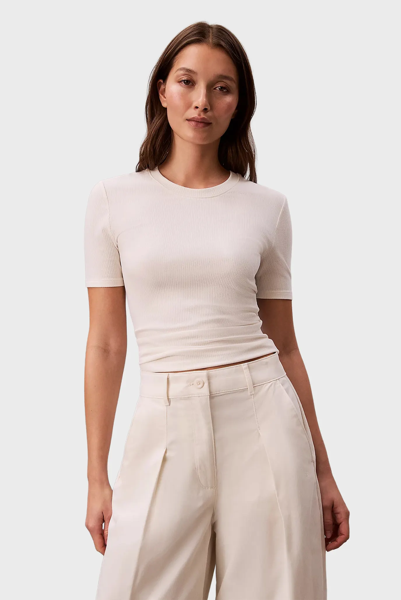 Футболка A- Modal Rib Tee (essential) 1