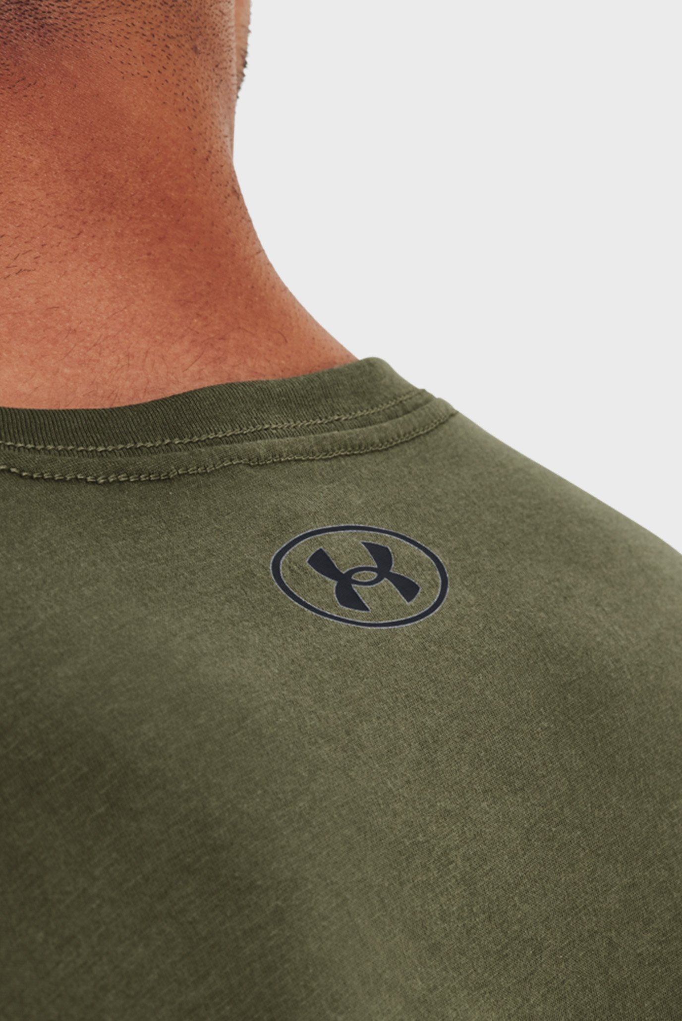 Мужская зеленая футболка UA M SPORTSTYLE LC SS 10