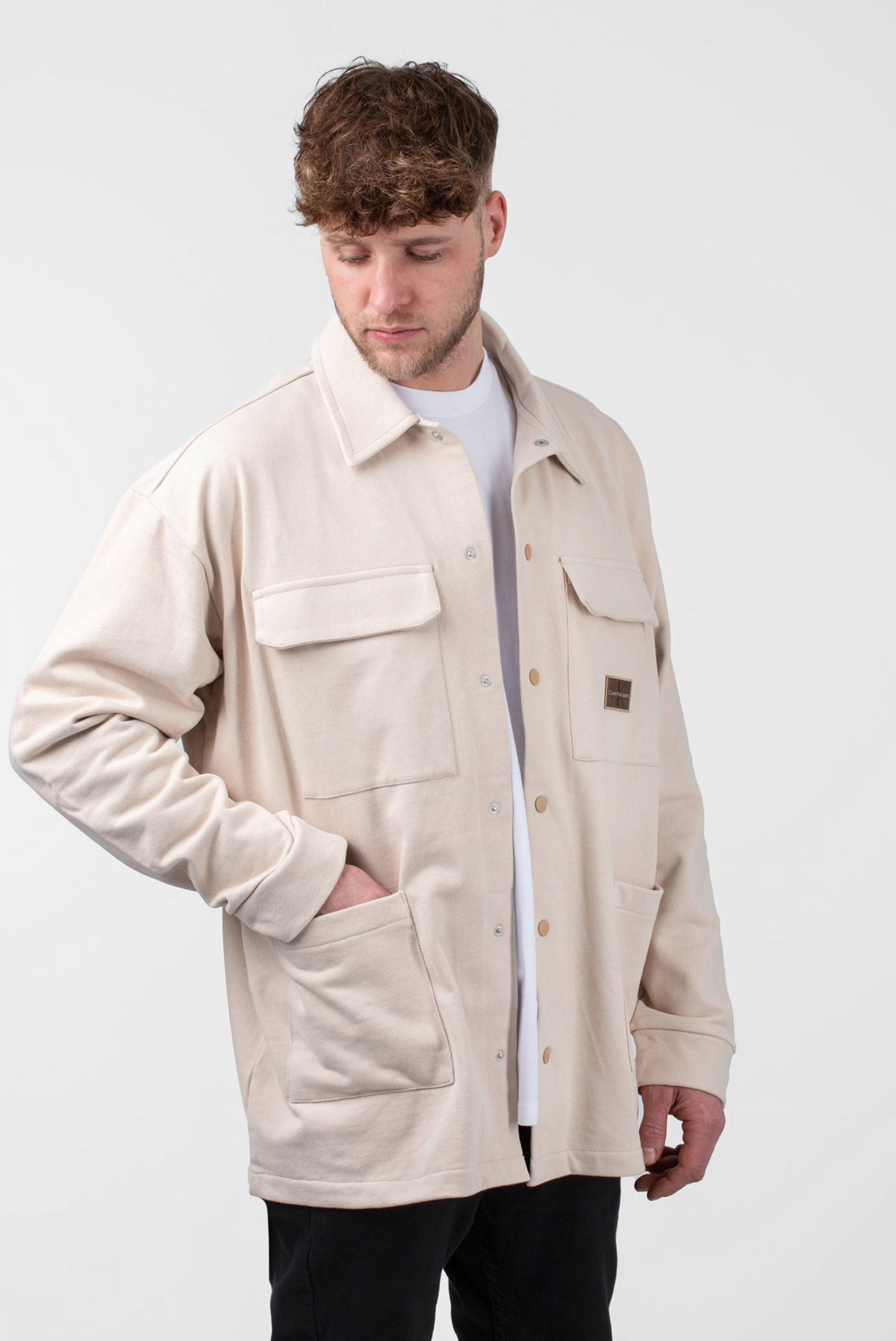 Рубашка SHRUNKEN BADGE UTILITY JACKET 3