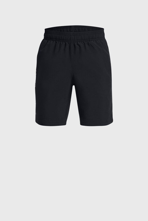 Детские черные шорты UA Woven Wdmk Shorts
