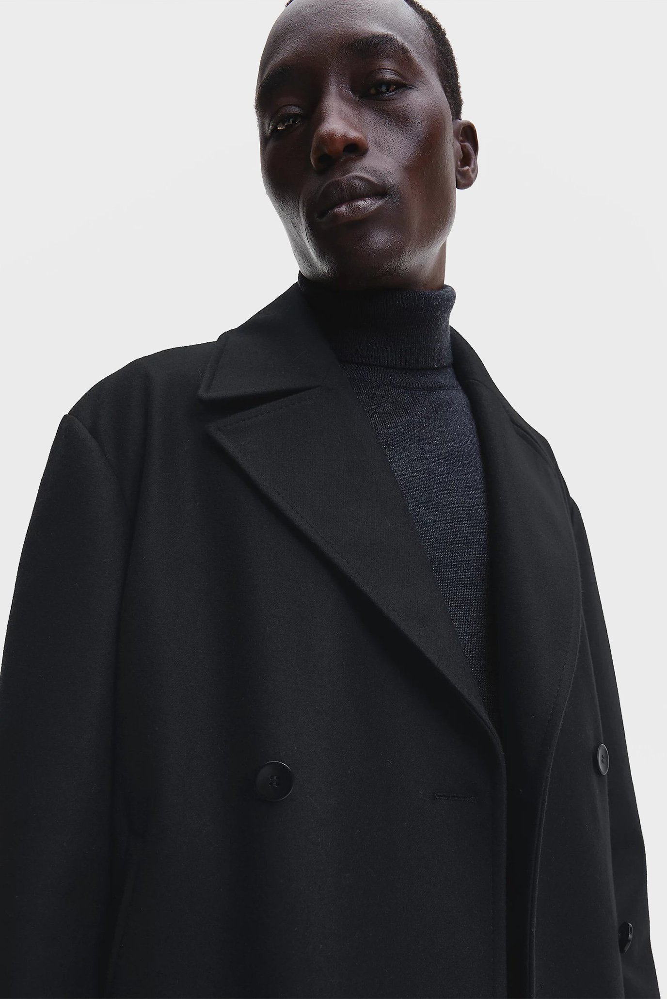 Пальто BONDED WOOL PEACOAT 8