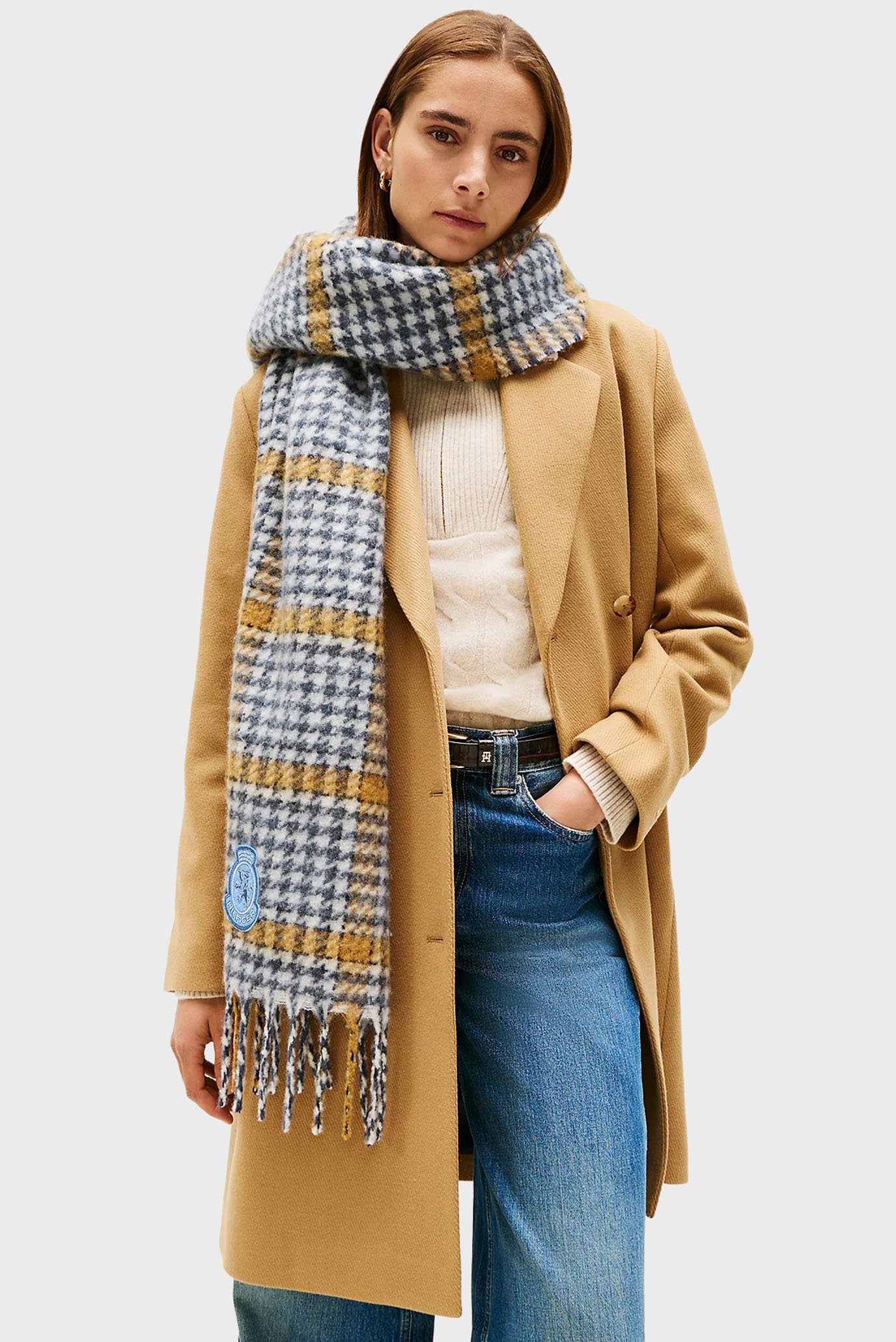 Шарф TH CREST FLUFFY SCARF 2