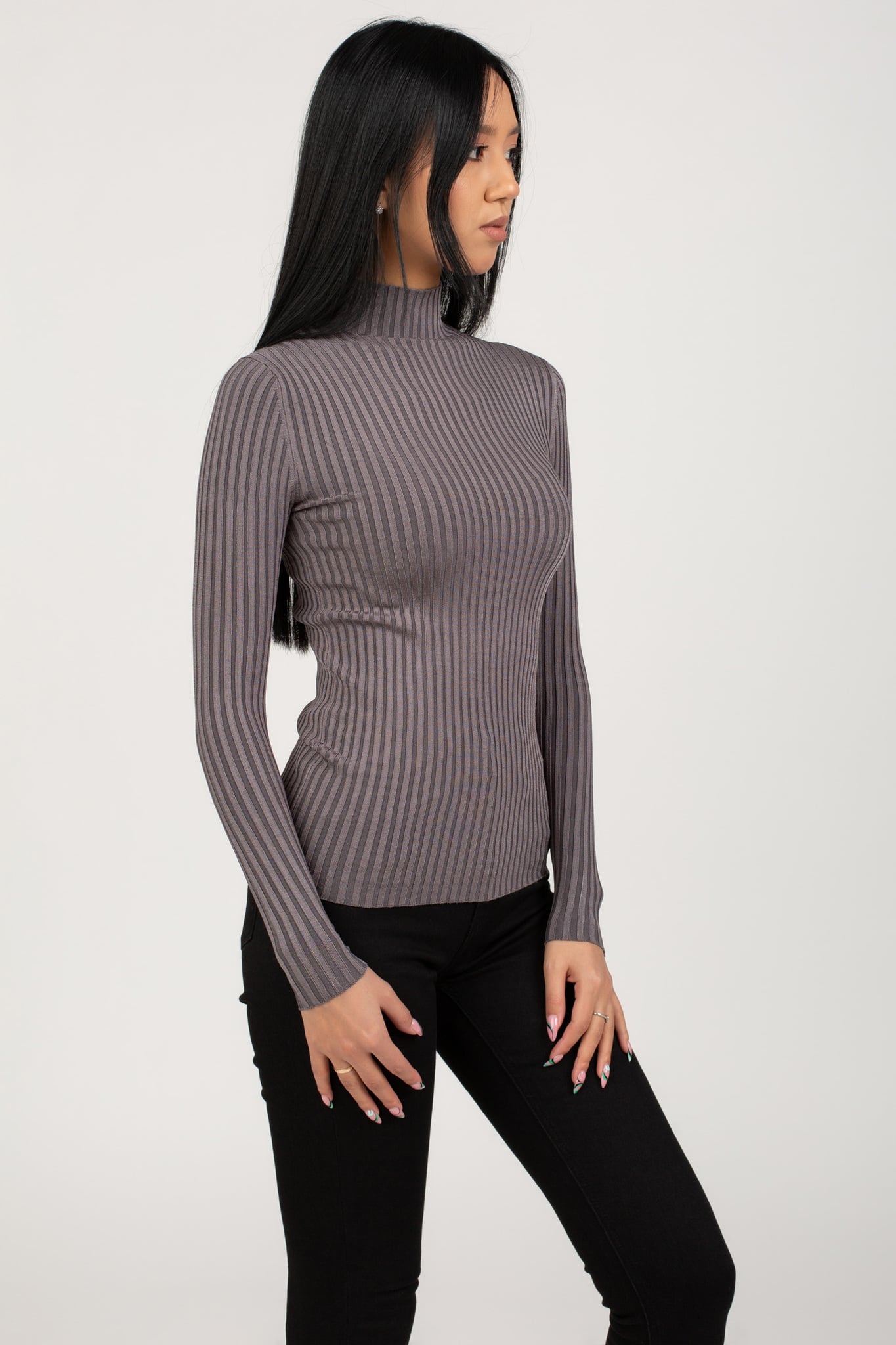 Свитер BACK LOGO SHINY SWEATER 2