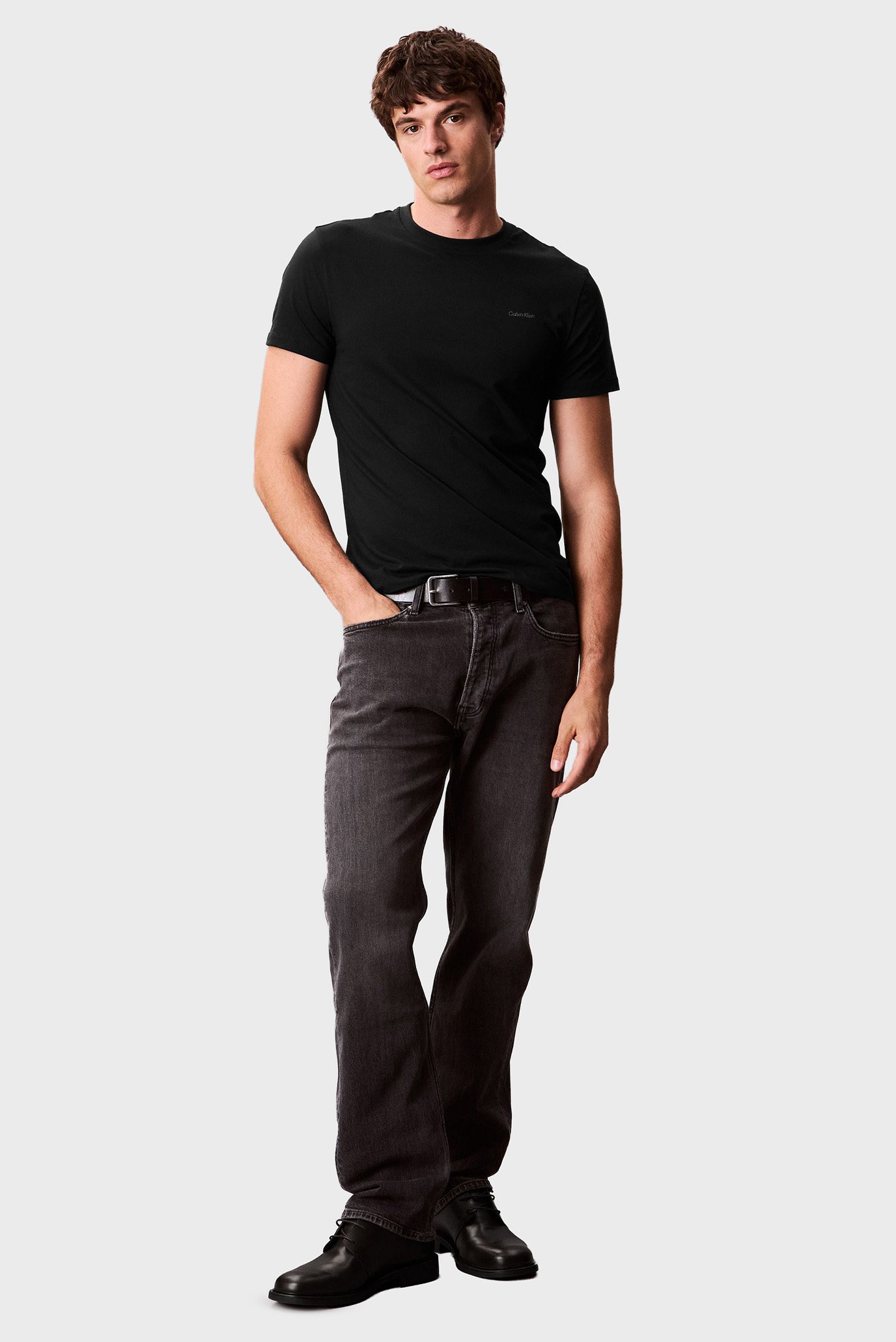 Футболка SS SLIM STRETCH COTTON CREWNK TE 2