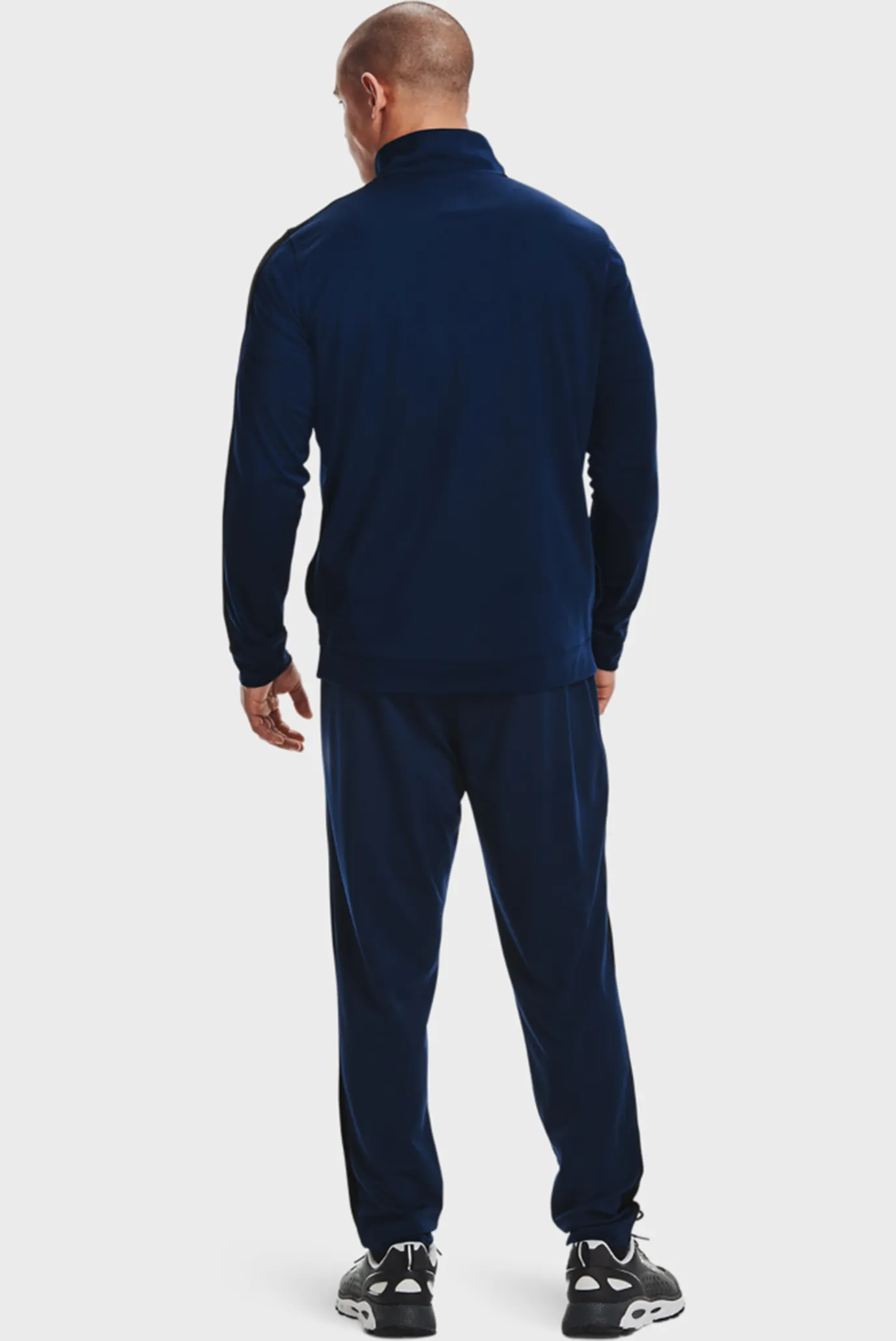 Мужской темно-синий спортивный костюм (кофта, брюки) UA Knit Track Suit 9