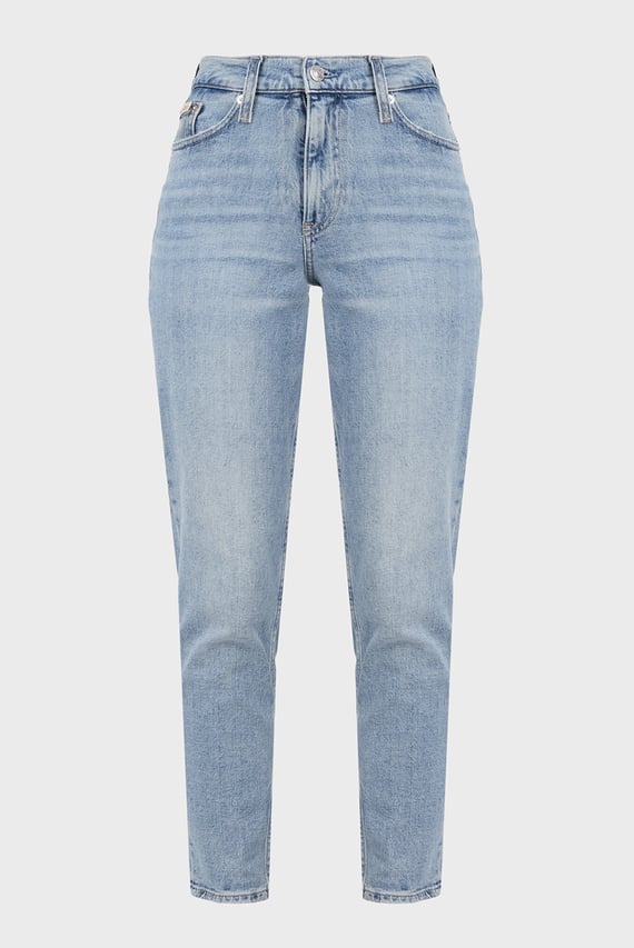 Женские голубые джинсы MOM JEAN Calvin Klein Jeans