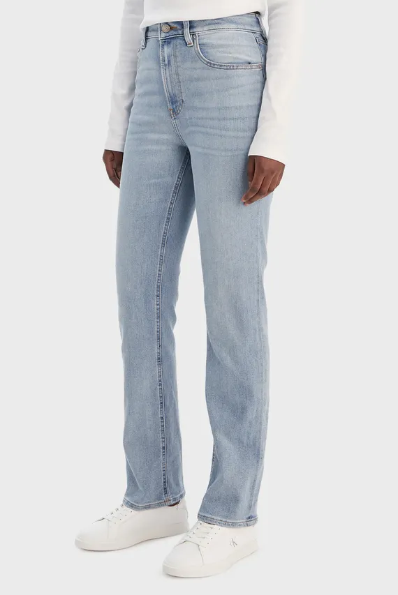Джинсы EU HIGH RISE STRAIGHT BLUE RAIN Calvin Klein Jeans