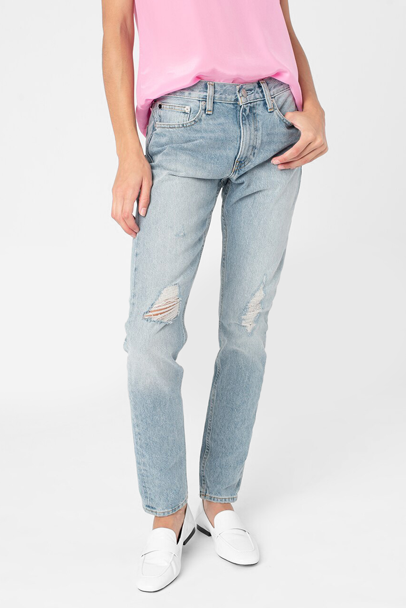 Джинсы/CKJ 021 MID RISE SLIM 7