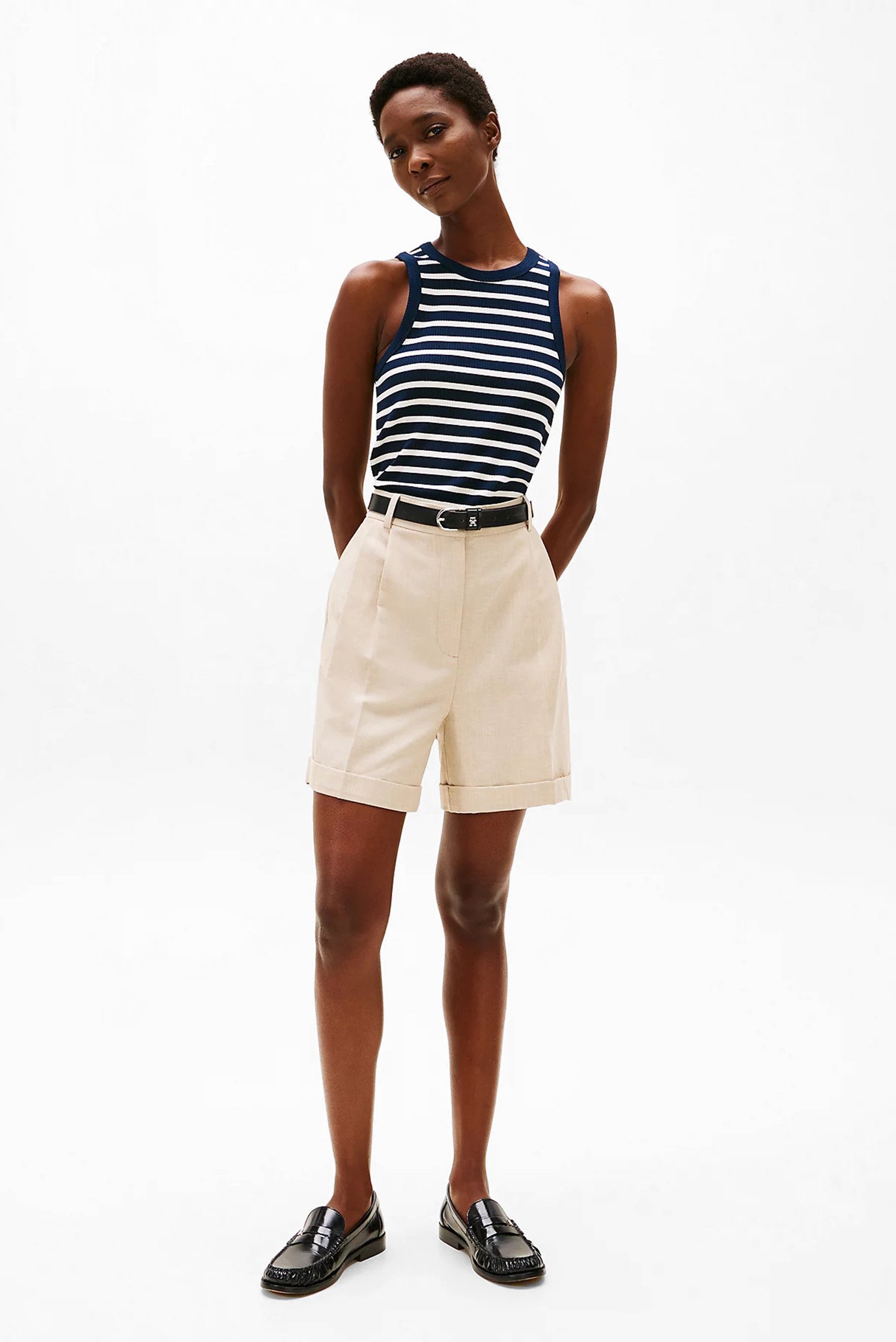 Майка SLIM 5X2 RIB TANK TOP NSTommy Hilfiger Майка SLIM 5X2 RIB TANK TOP NS 3
