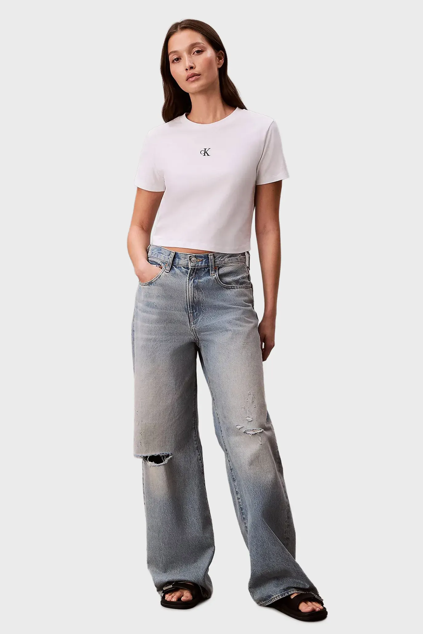 Футболка A - SS LOGO CROPPED TEE 2