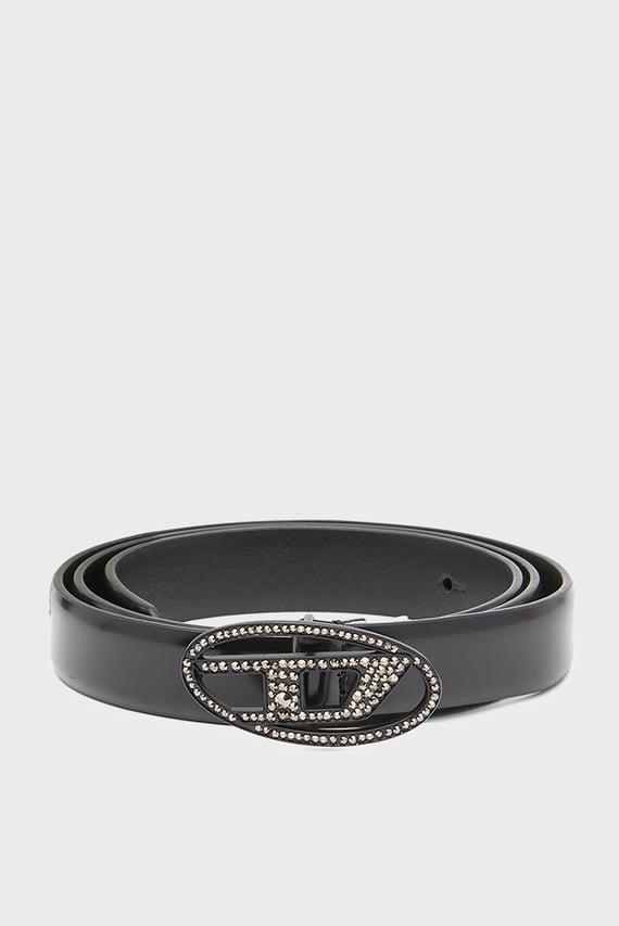 Ремень OVAL D LOGO B-1DR STRASS 20 BELT