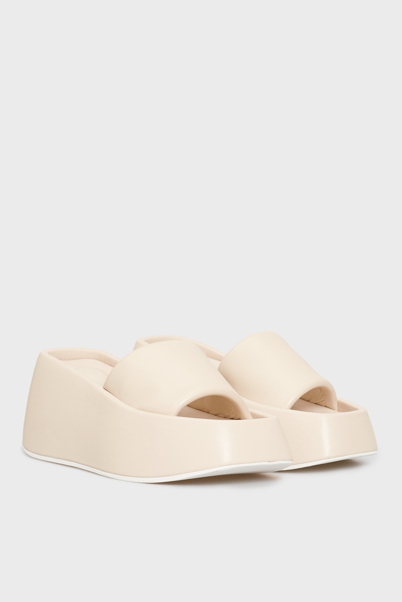 Женские белые кожаные мюли LexiPRPY Женские белые кожаные мюли Lexi 2