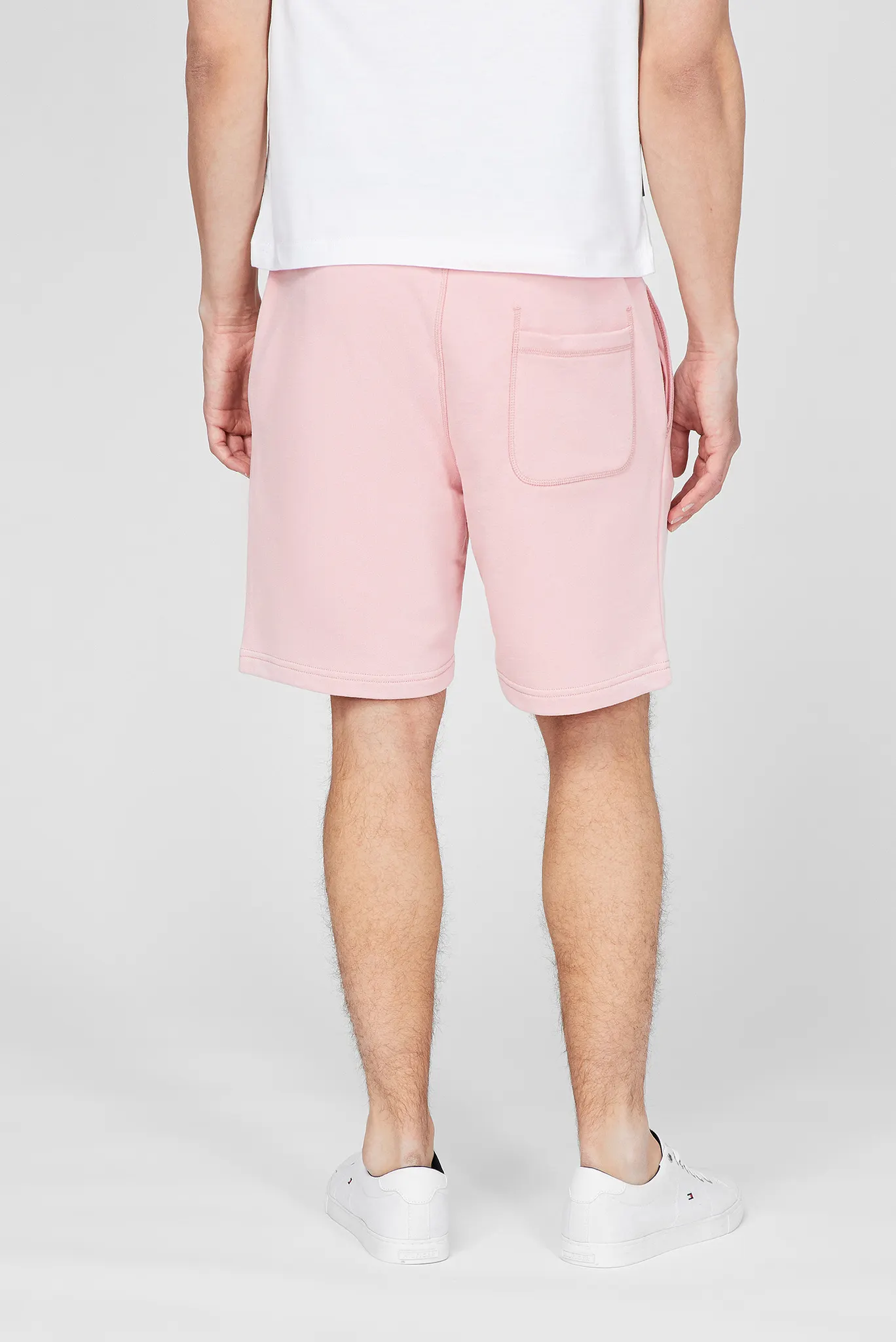 Мужские розовые шорты 4
