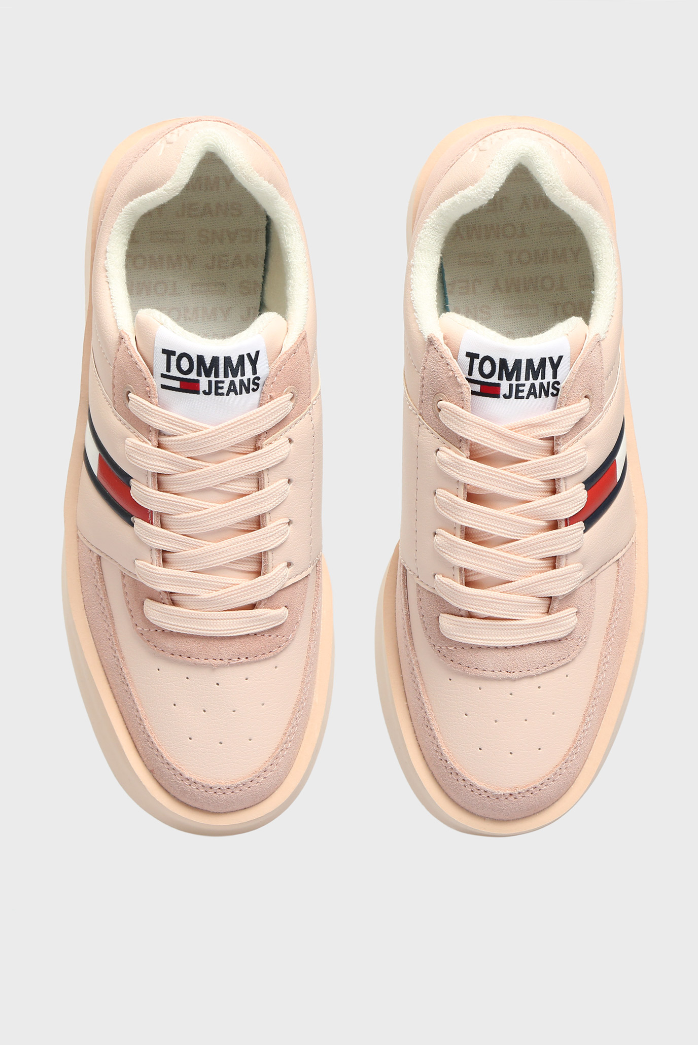 Женские розовые сникеры 8