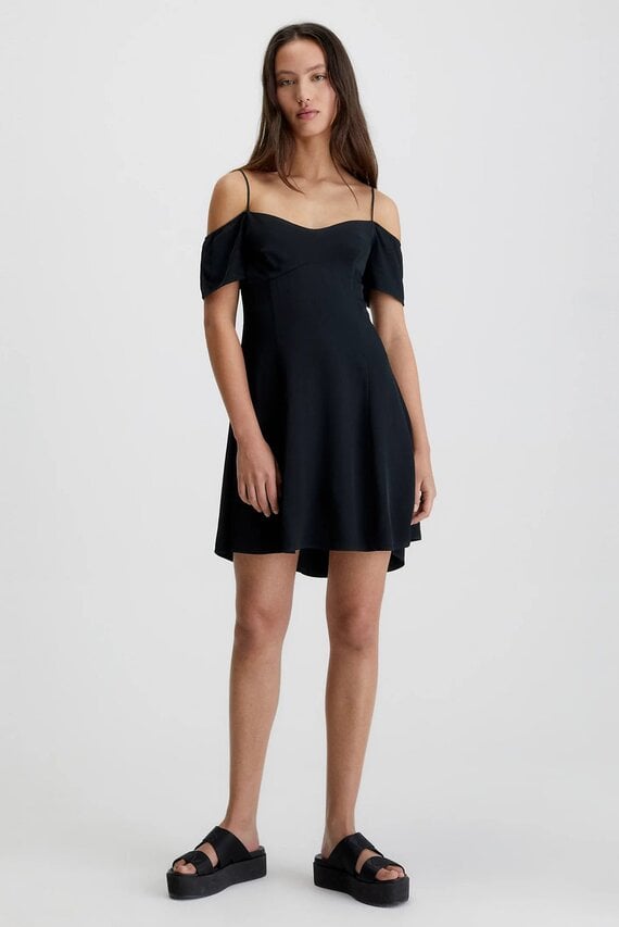 Платье OFF SHOULDER MINI DRESS