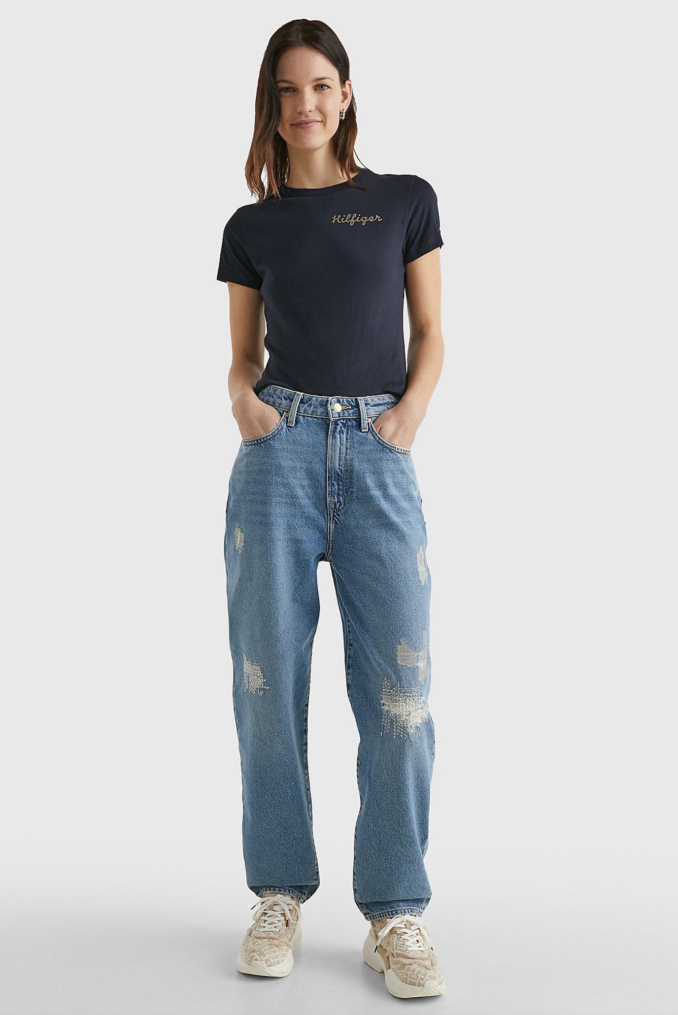 Футболка SLIM GOLD HILFIGER C-NK SS 2